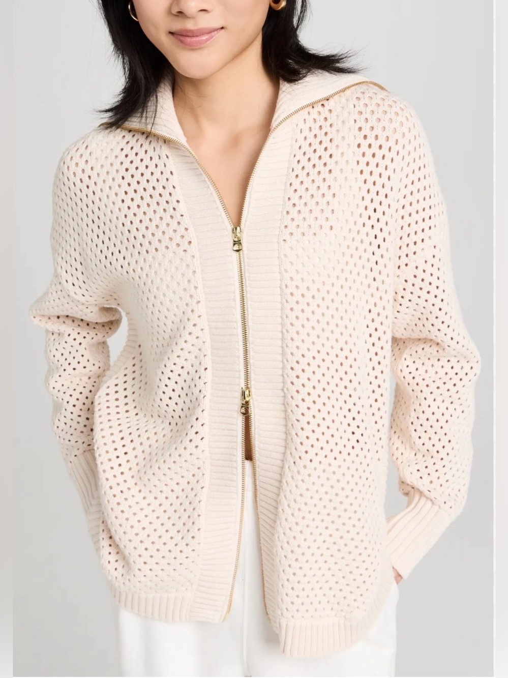 Varley Finn Longline Knit Jacket NWT